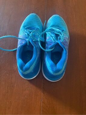 ASICS Kids' Teal Athletic Sneakers